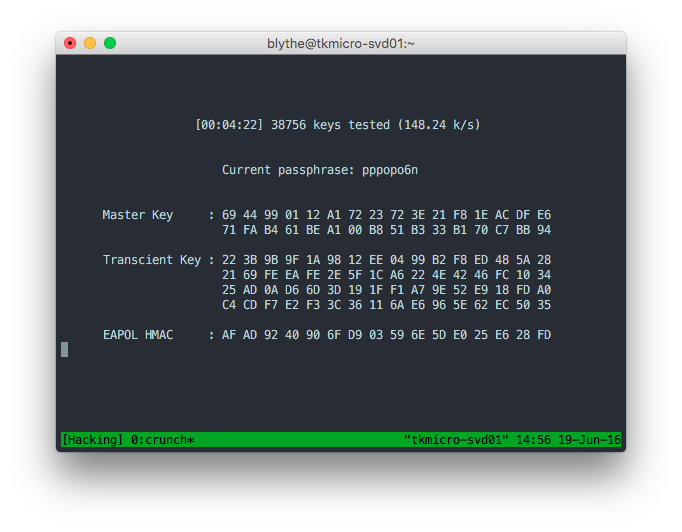 Airodump Start